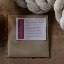Alum mordant for wool