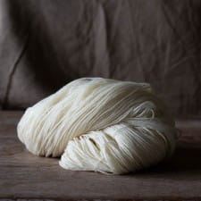 Undyed 4 ply weight Blue Faced Leicester wool - 100g
