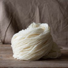 Undyed Aran weight Blue Faced Leicester Wool