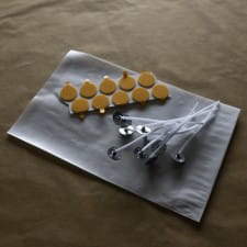 Tealight candle supplies - candle wicks and stickers
