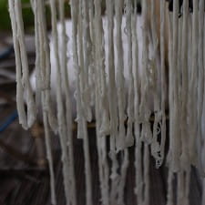 Mordanted threads, recycled cotton - per pack of 6