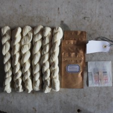 Natural Dye Supplies Set – Four Ply Wool + Modifiers