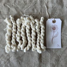 Mordanted Thread Set – Wool/Silk Crewel, 8 Skeins