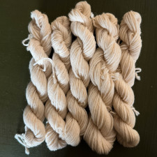 Pre-Mordanted Mini Skeins – DK Wool, Set of 5 (20g Each)
