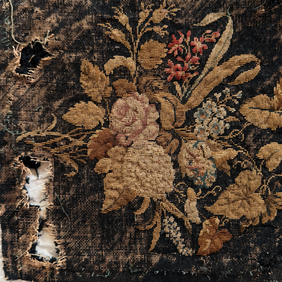 Victorian needlepoint