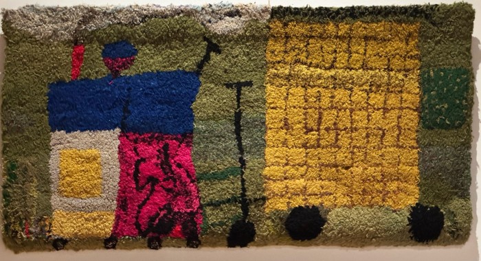 rag rug exhibition cumbrian rag rugs