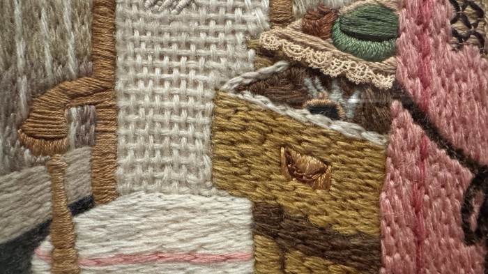 embroidered picture 1930s