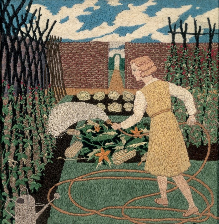 Tirzah Garwood embroidery garden