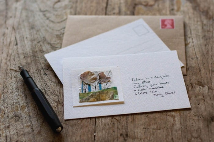 making postcards