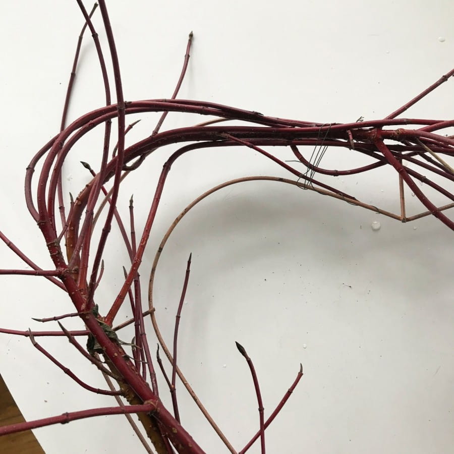 wiring dogwood heart