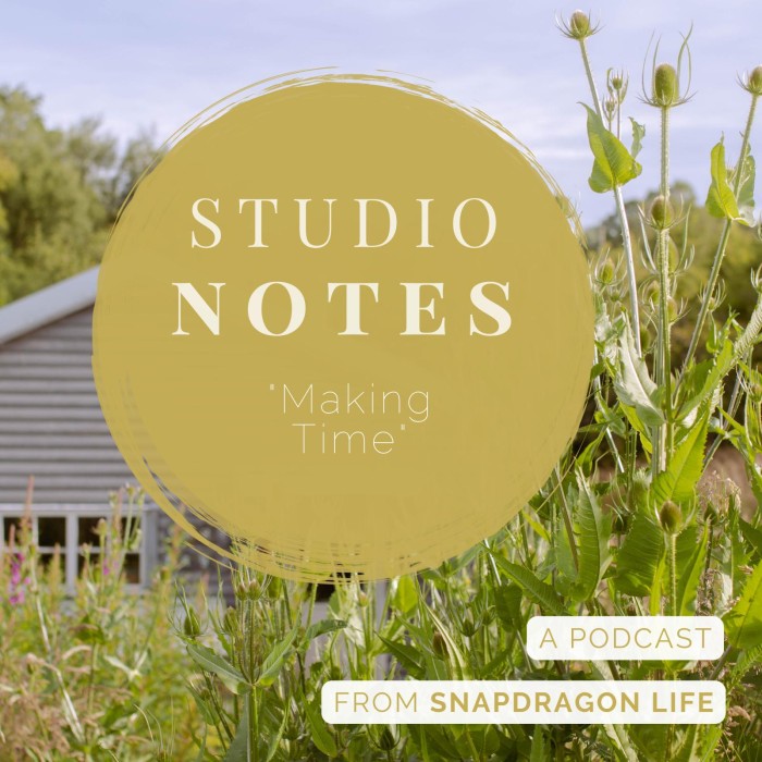Studio Notes Podcast - Making time