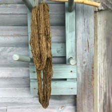 Dyeing cotton yarn with nettles