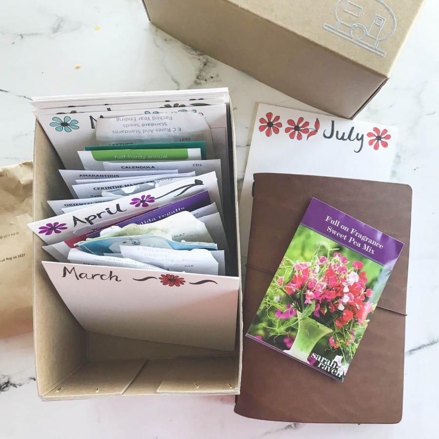 storing seeds for successional planting