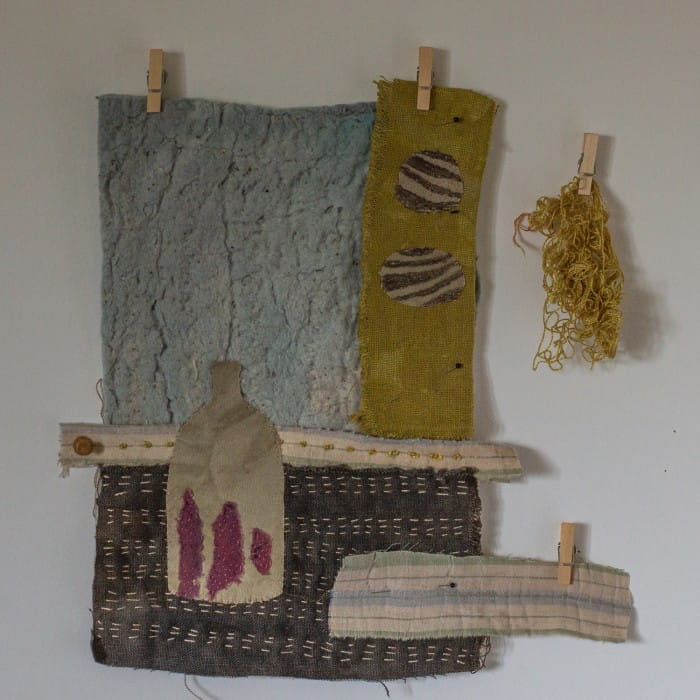 applique embroidery mindful stitching